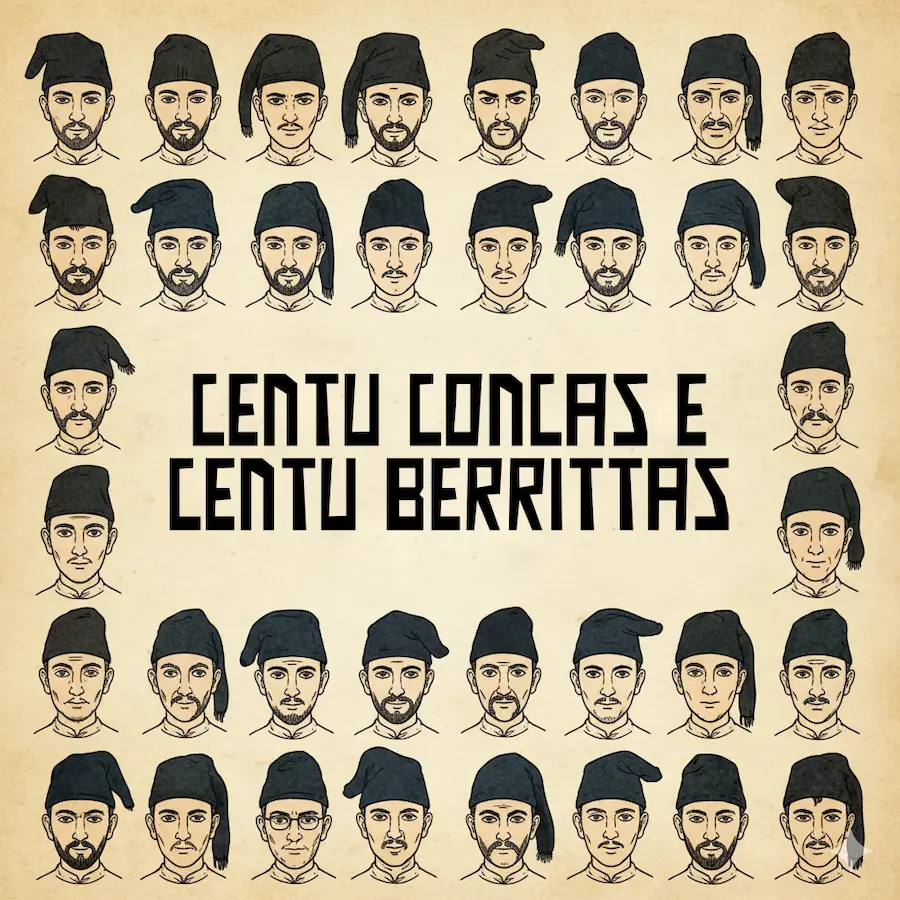 centu concas centu berrittas