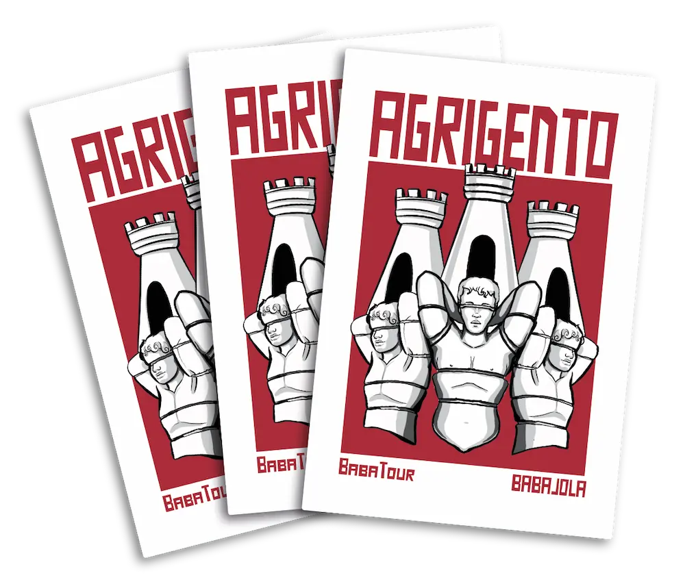 Adesivi da collezione, souvenir, ricordo viaggio - BabaTour - Babajola