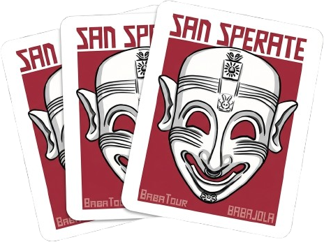 Adesivi da collezione, souvenir, ricordo viaggio - BabaTour - Babajola