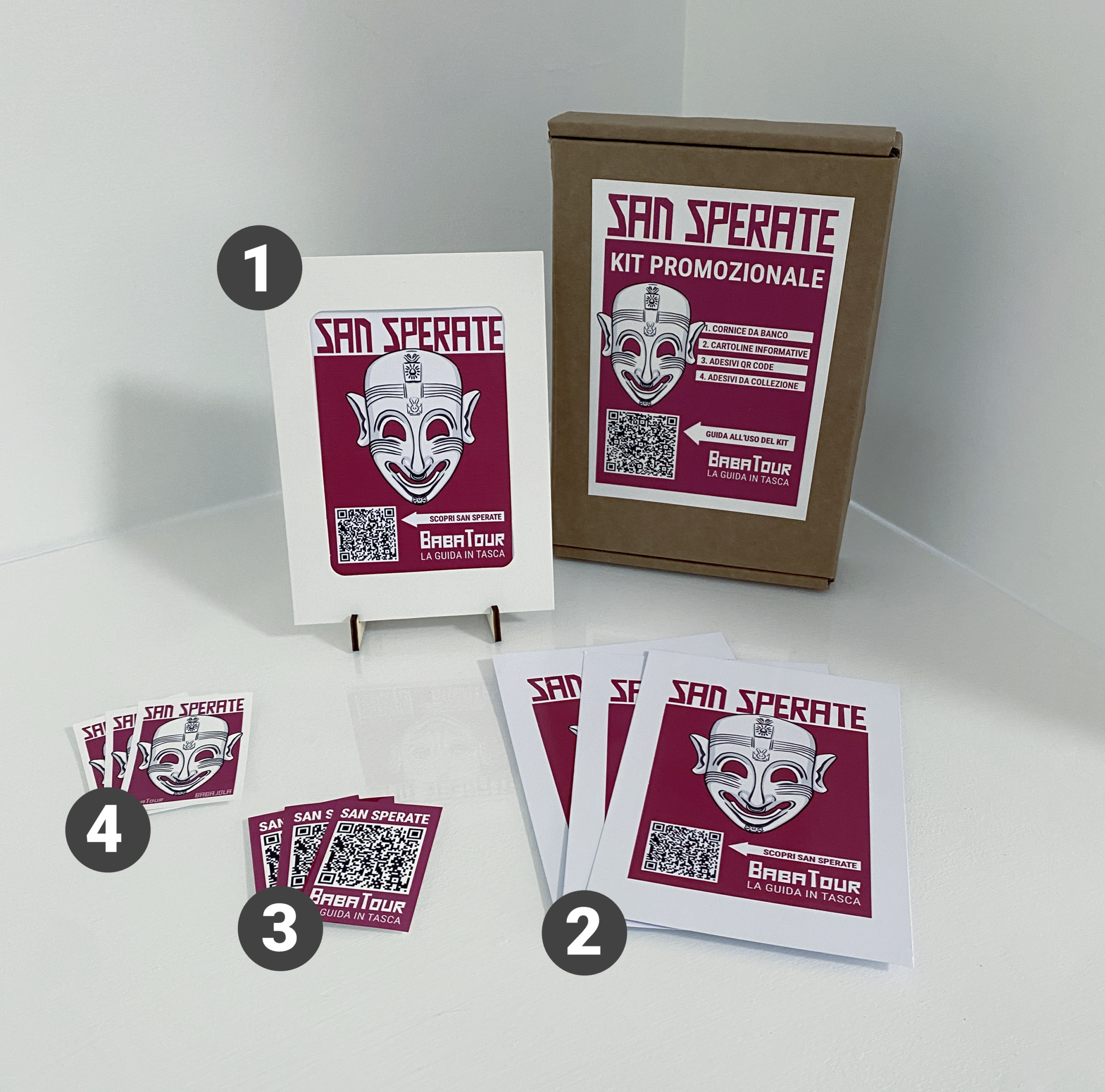 Guida all’allestimento del Kit Promozionale BabaTour