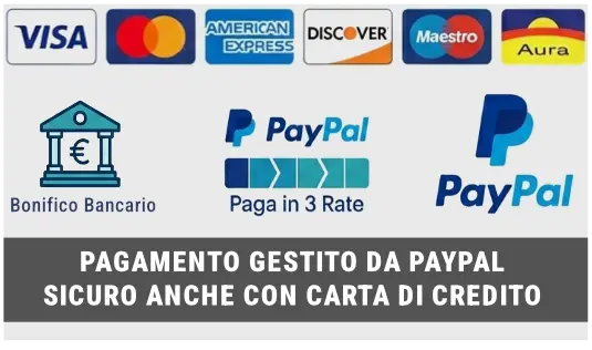 pagamenti accettati - Babajola.com